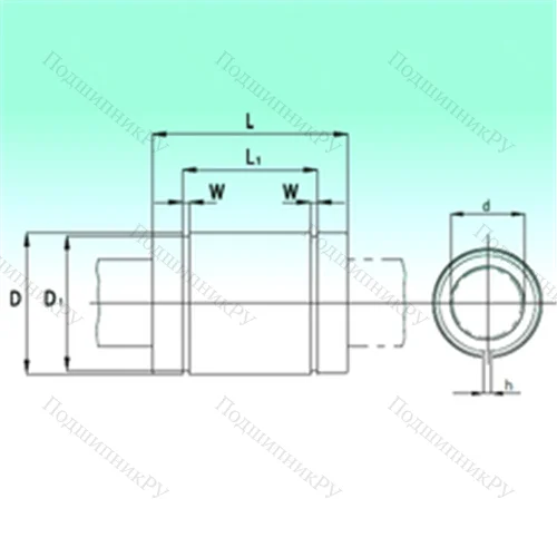 Подшипник шариковый линейный
