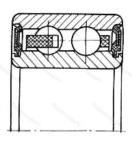 Подшипник  960704 размер 20x42x10/11 от производителя  ГПЗ-3
