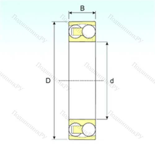 Подшипник шариковый радиальный самоцентрирующийся 1211 TN 9