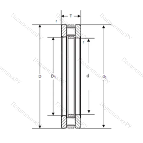 Подшипник роликовый упорный 81126 от производителя  SIGMA Подшипник роликовый упорный 81126 от производителя  SIGMA