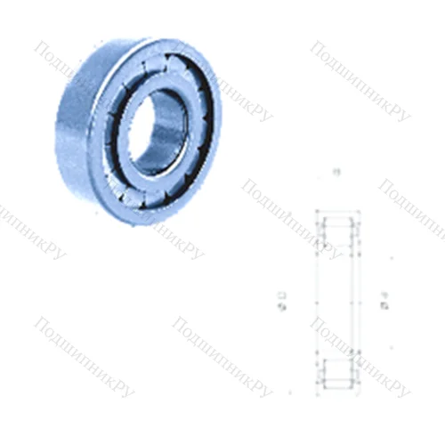 Подшипник роликовый радиальный NUP 310FM/C 3
