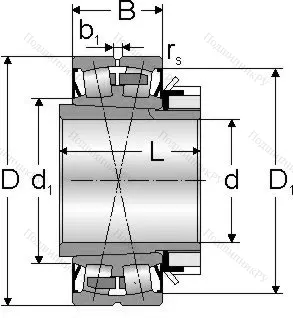 Модификация подшипника 183715Н 