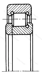 Модификация подшипника 6-552919К2Т1 