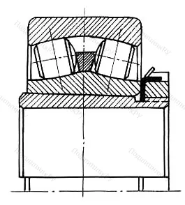 Подшипник  353513 (22215K+H 315) размер 65x130x31/55