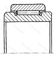 Модификация подшипника 5174915Р размер 47x105x40/54