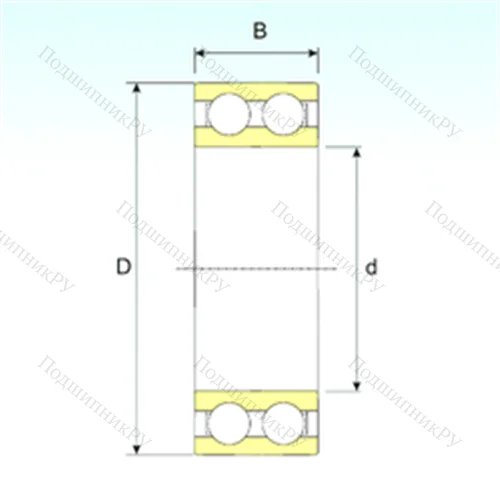 Подшипник шариковый радиальный 4218 ATN 9