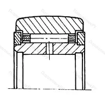 Подшипник NATR 50 размер 50x90x32