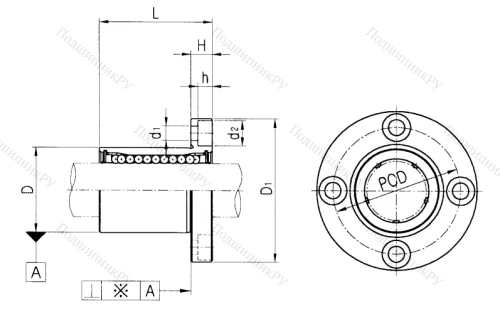 Подшипник LMF 13 UU в Перми
