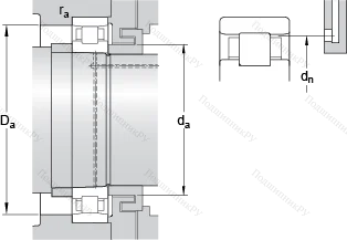 Подшипник N 1010 KTN/SP