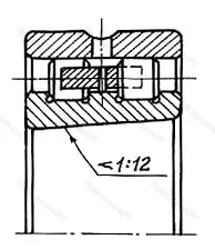 Подшипник  NN 30/500K (31821/500) размер 500x720x167