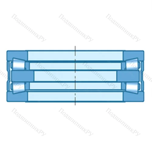 Подшипник роликовый упорный CRTD 4406 от производителя  NTN