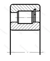 Модификация подшипника 6-3612122 размер 110x170x45 от производителя  ГПЗ-15