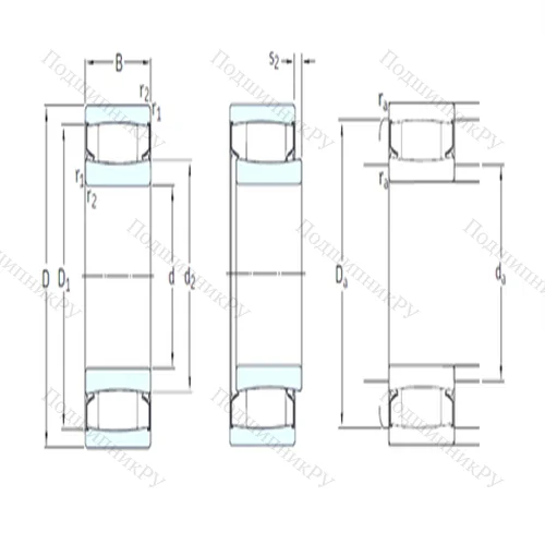 Подшипник роликовый тороидальный C 4015-2CS 5V/GEM 9 от производителя  SKF