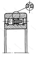 Модификация подшипника 3282109 размер 45x75x23 от производителя  CRAFT Модификация подшипника 3282109 размер 45x75x23 от производителя  CRAFT