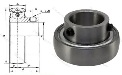 Корпусный подшипник SB 208 в Перми