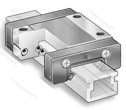 Каретка коррозионностойкая, двухрядная KWEM 15-G 2-G 2-B-V 0 в Перми