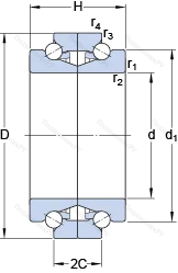 Подшипник BTW 40 CTN 9/SP