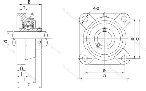 Подшипниковый корпус  F 205 в Перми