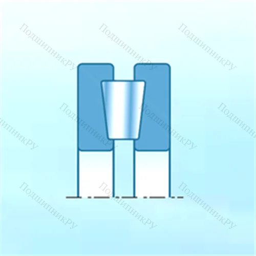 Подшипник роликовый упорный E-CRT 0953V от производителя  NTN