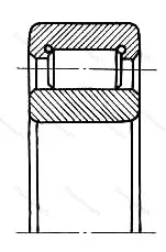 Модификация подшипника 86-732208Р1 размер 40x80x18 от производителя  ГПЗ-4