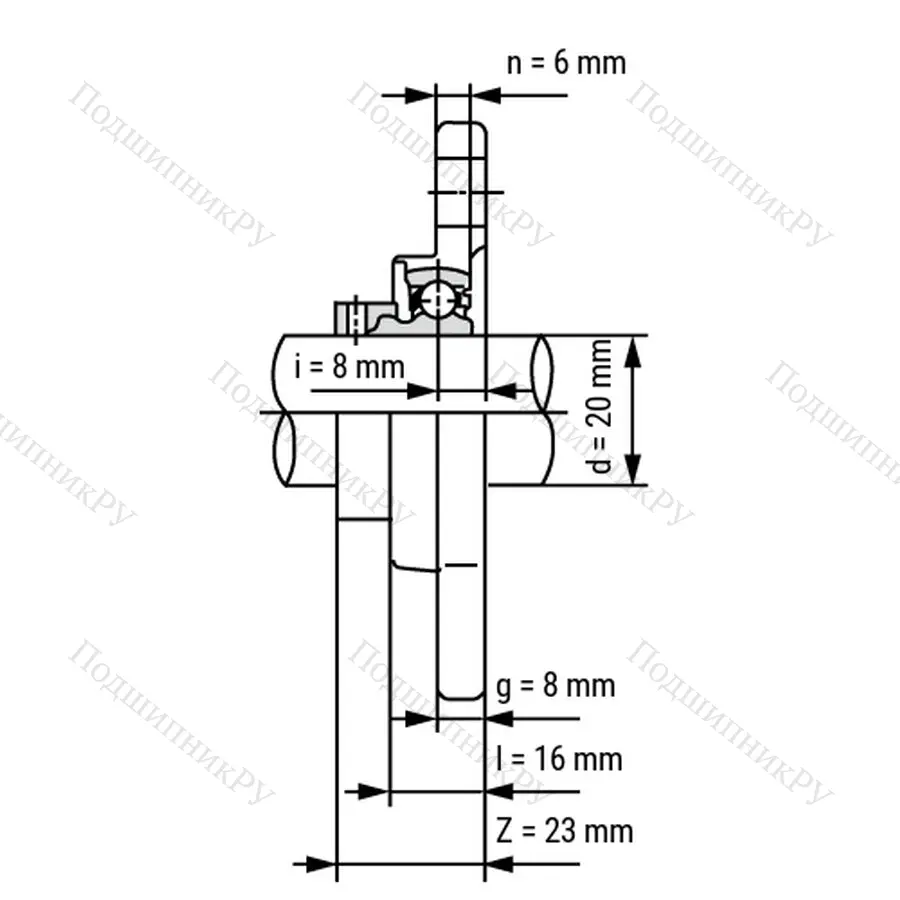 Подшипниковый узел
