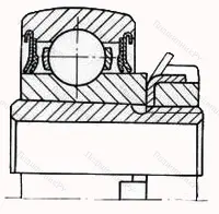 Модификация подшипника 1680208С17 размер 40x85x21/39 ГПЗ-23 от производителя  ГПЗ-23