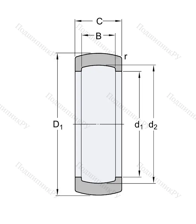 Демпфирующее кольцо RIS 208 A в Перми