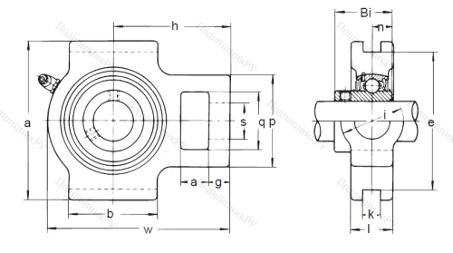 Подшипниковый узел UCT 312 в Перми