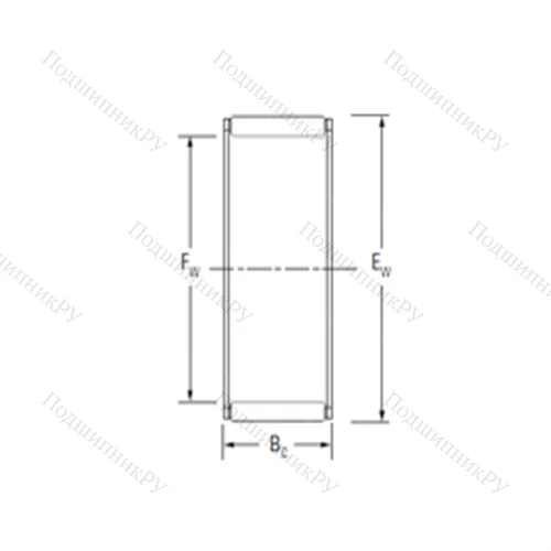 Подшипник игольчатый радиальный K 26X 30X 17