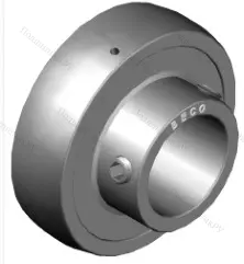Высокотемпературный корпусной подшипник UC 210 BHTS ZZ C 4 200° BECO в Перми