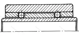 Подшипник  400054 размер 4,2x11x15