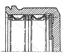 Модификация подшипника 814715К1 размер 75x110/120x78