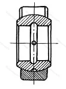 Модификация подшипника шсл70Т2 размер 70x105x40/49