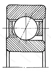 Модификация подшипника 4-76258ЮТ размер 8x25x2,8/3 ГПЗ-29