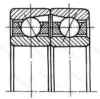 Подшипник  366224 размер 120x215x80 от производителя  ГПЗ-4