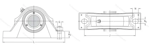Подшипниковый узел SYNT 60 FTS в Перми