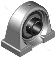 Высокотемпературный подшипниковый узел UCPA 202 BHTS ZZ 280° BECO в Перми