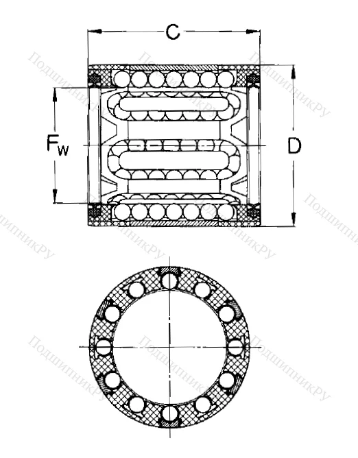 Подшипник LBBR 12-2LS в Перми
