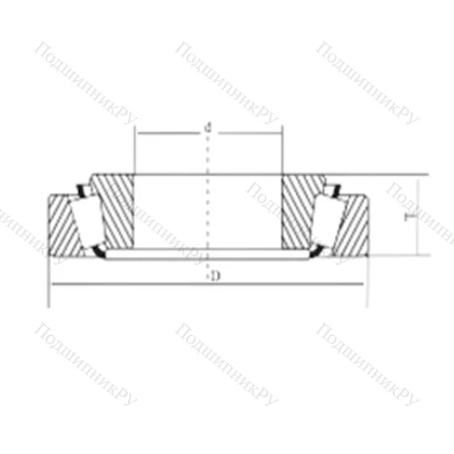 Подшипник роликовый радиально-упорный 39580/w/2/39520/2 от производителя  CRAFT Подшипник роликовый радиально-упорный 39580/w/2/39520/2 от производителя  CRAFT