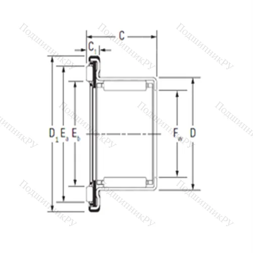 Подшипник комбинированный