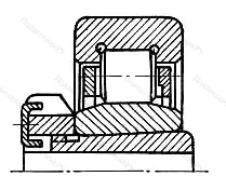 Подшипник  602748 размер 240x440x82/125 от производителя  ГПЗ-1