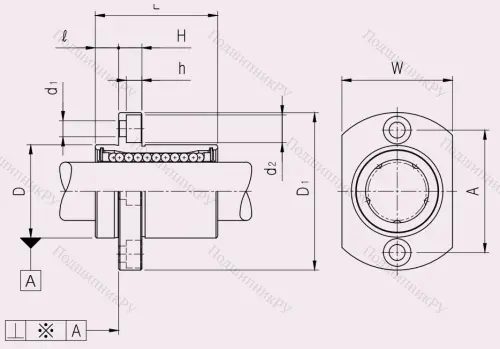 Подшипник LMH 13 UU в Перми