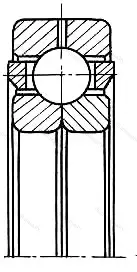 Подшипник  176228 (QJ 228) размер 140x250x42 от производителя  МПЗ Подшипник  176228 (QJ 228) размер 140x250x42 от производителя  МПЗ