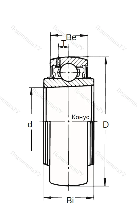 Корпусный подшипник