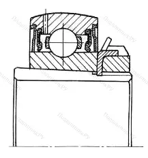 Модификация подшипника 6-680314АНК7 размер 70x150x39/78 от производителя  ГПЗ-23