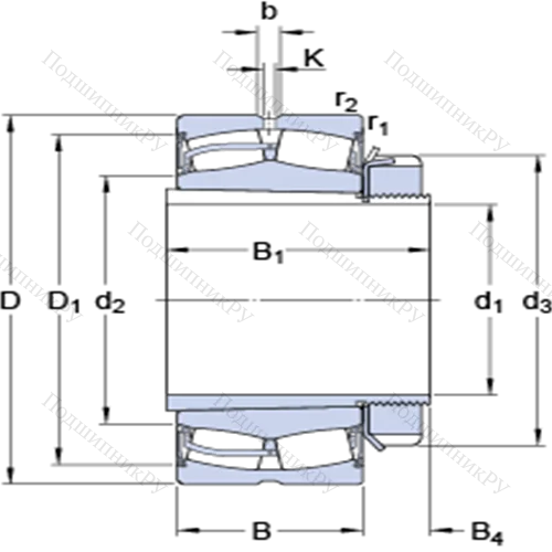 Сферические роликоподшипники на закрепительной втулке 22328-2CS 5K/VT 143 + H 2328 от производителя  SKF Сферические роликоподшипники на закрепительной втулке 22328-2CS 5K/VT 143 + H 2328 от производителя  SKF