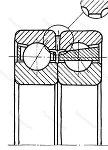 Модификация подшипника 3286844Д 