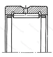 Подшипник NKS 50 размер 50x65x22