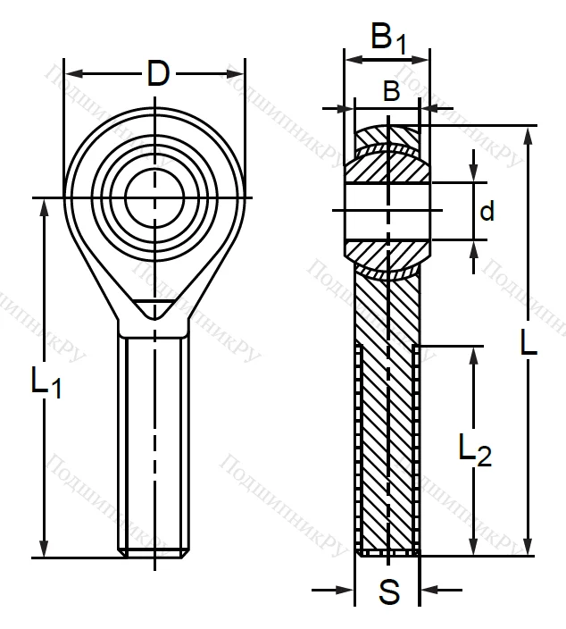 Шарнирная головка POS 14 L в Перми
