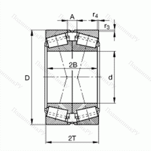 Подшипник роликовый конический 32016-X-XL-DF-A 140-170 от производителя  FAG Подшипник роликовый конический 32016-X-XL-DF-A 140-170 от производителя  FAG
